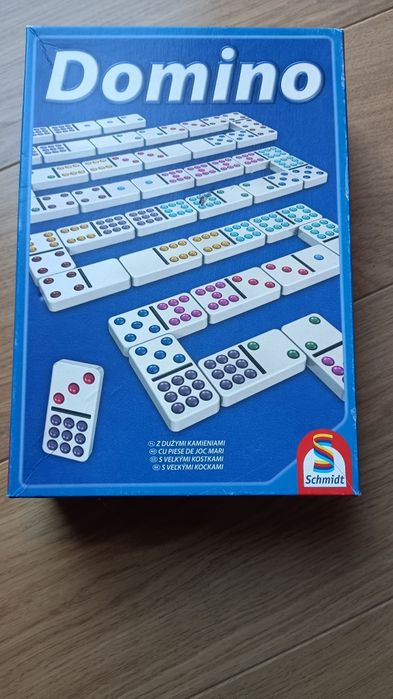 Domino - gra, duże kamienie. Schmidt