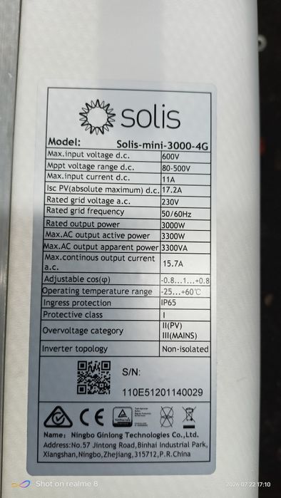Falownik Solis-mini-3000-4G