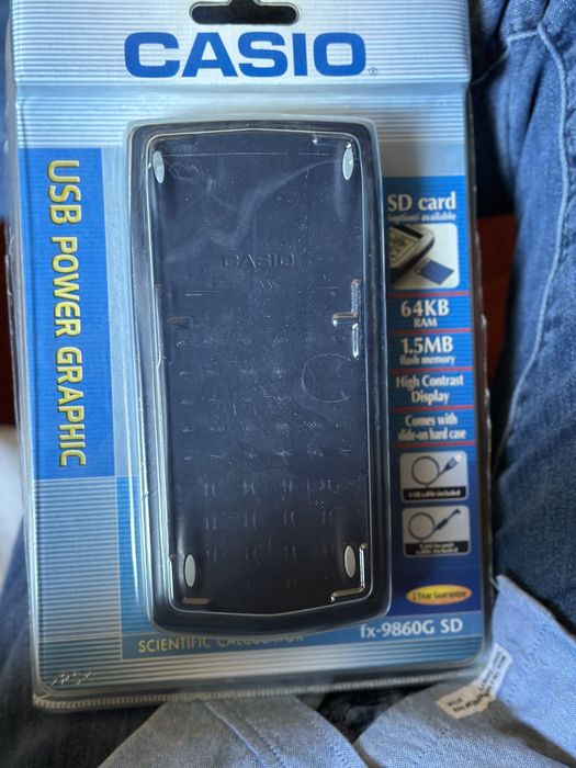Calculadora Gráfica Cásio FX9860G SD