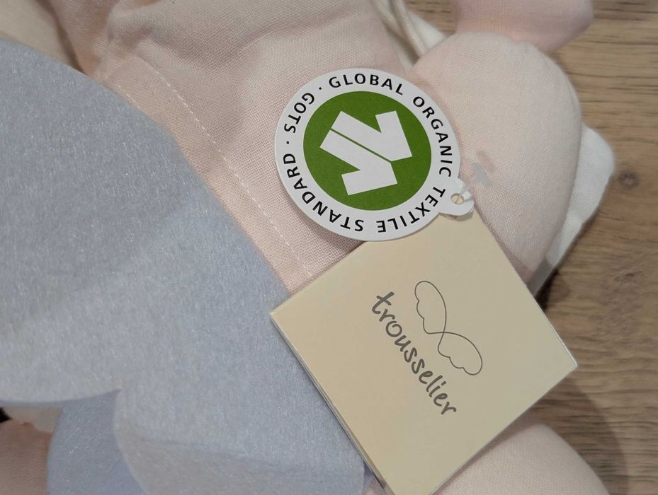 Trousselier Przytulanka Anioł Bawełna ekologiczna Muzyka dospania 24cm