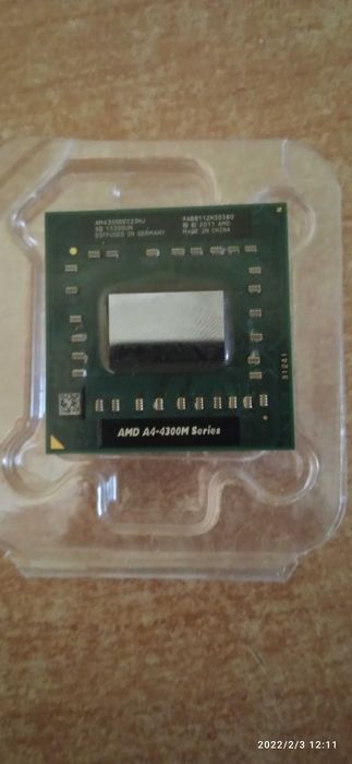 Процессор Amd A4 -6300m