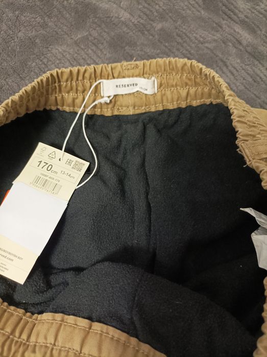 Штани утеплені для хлопчика 164см