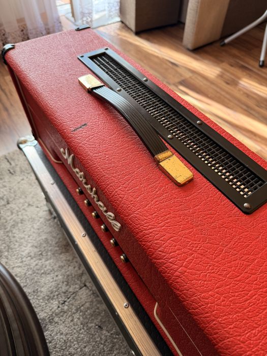 Marshall JMP Super Bass 100, 1977 rok, czerwony