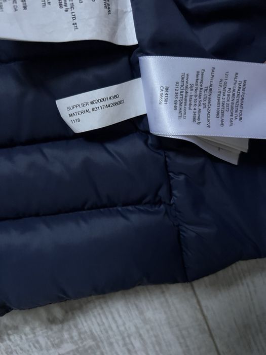 Дитячий пуховик Polo Ralph Lauren