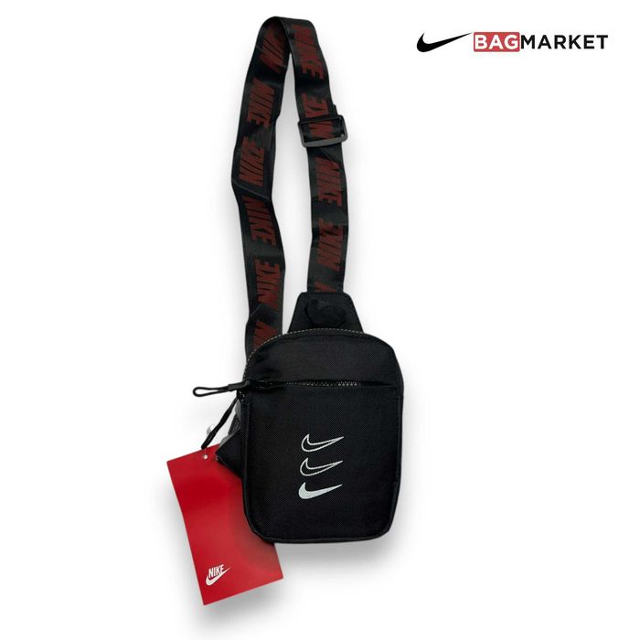 Сумка Nike через плечо, мессенджер Найк бананка барсетка, слинг сумка
