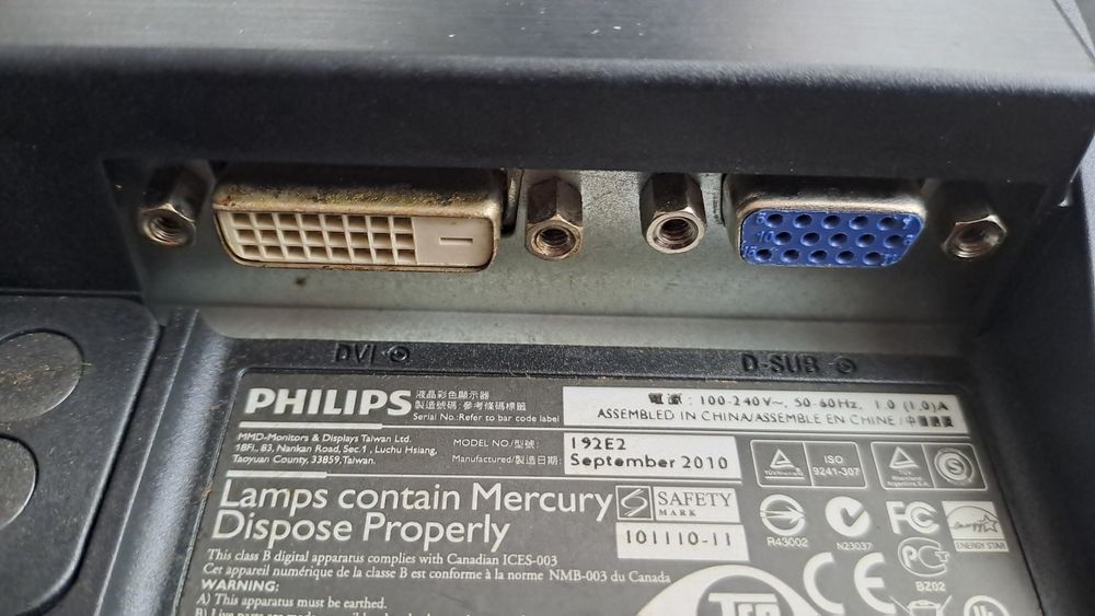 Monitor philips 192e2