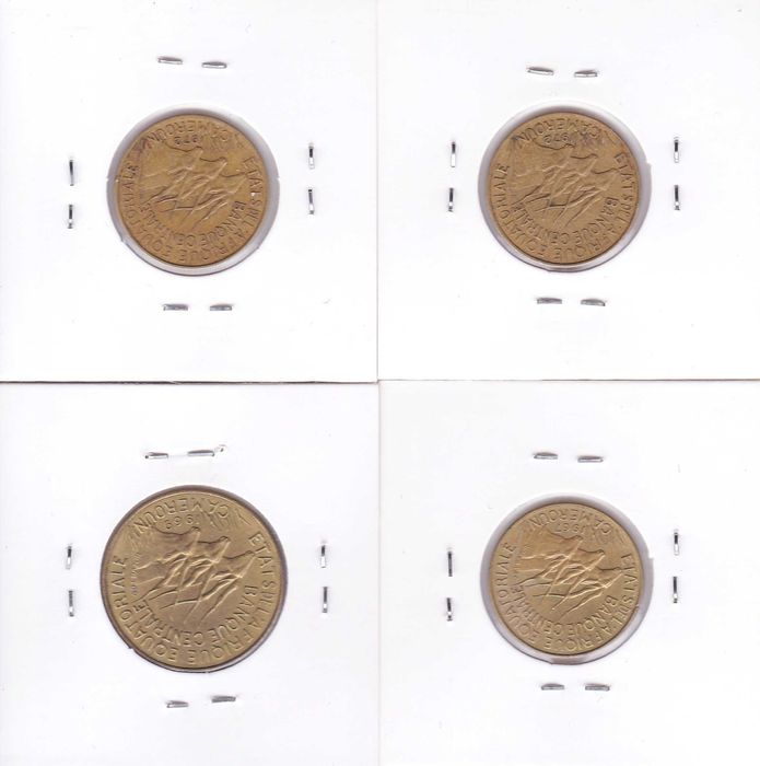 16 moedas África Equatorial 1958...1972