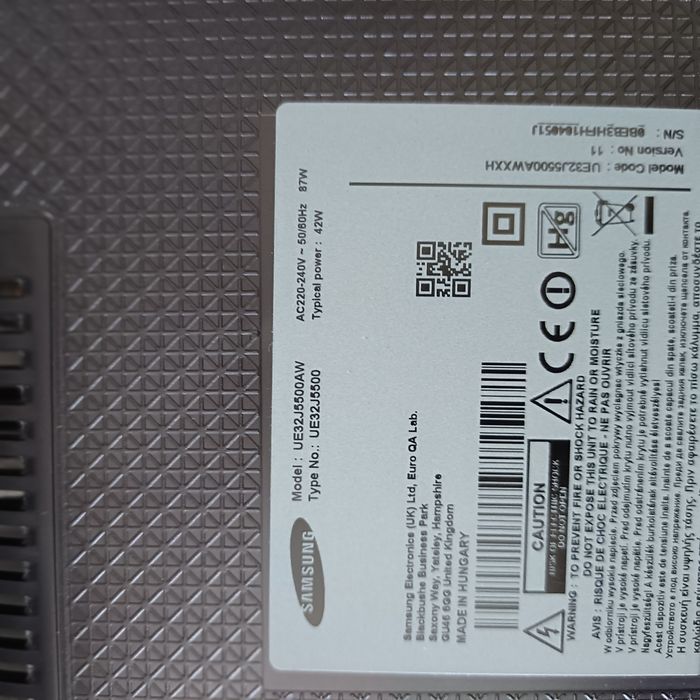 Telewizor 32cali (UE32J5500AW)