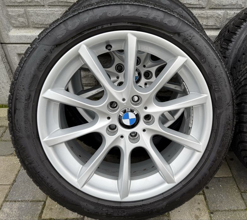 Oryginalne felgi Bmw F10 F11 E61 E60 5x120 et30 8J 245/45R18 zima