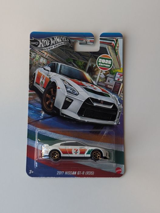 hot wheels r35 nissan gt-r 7-eleven skyline хот вілс елевен Ніссан гтр