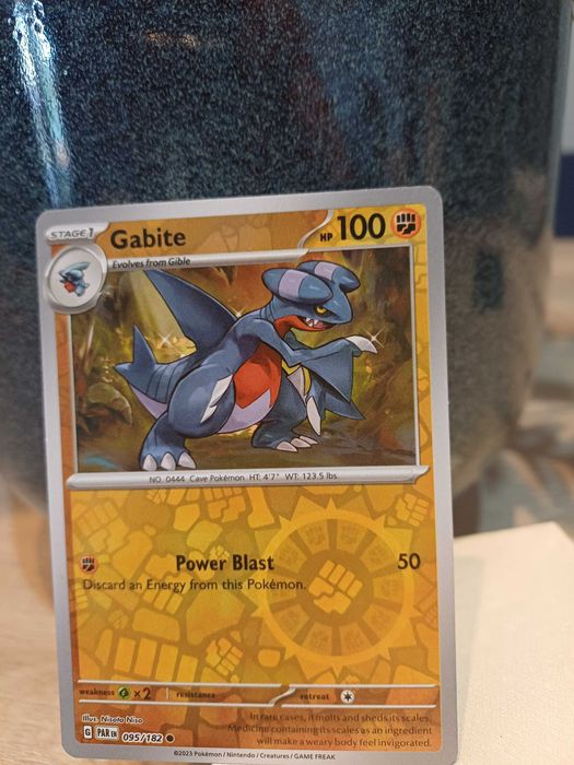Carta Pokémon Gabite [Reverse Holo] #95