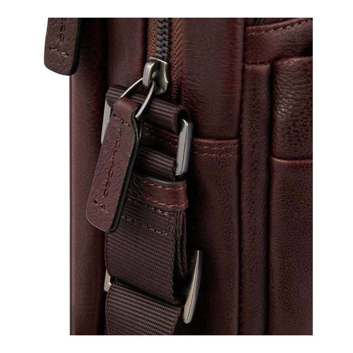 Чоловіча шкіряна сумка Piquadro Paavo Dark Brown CA5937S122TM коричнев