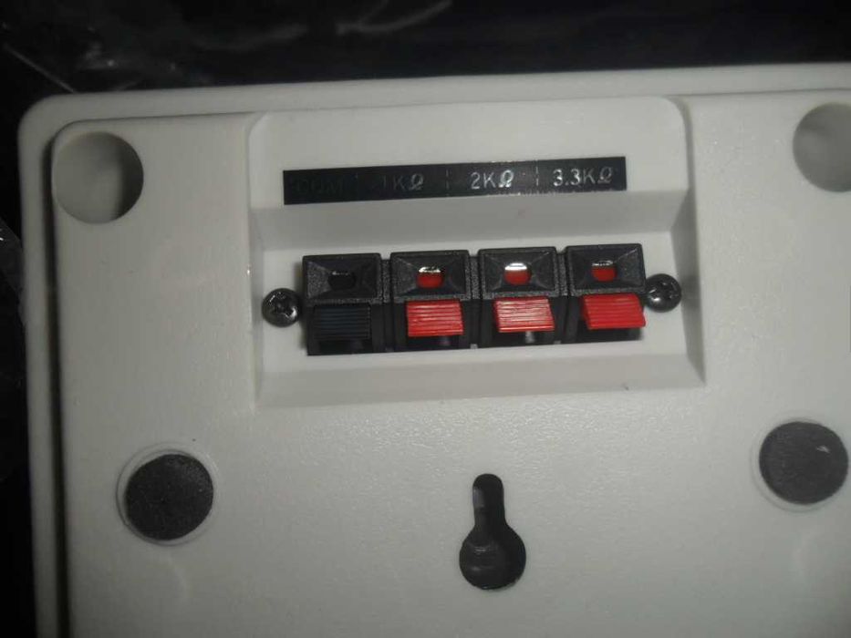 Новый усилитель INTER-PA935 для радиоузла моно и новые колонки разные