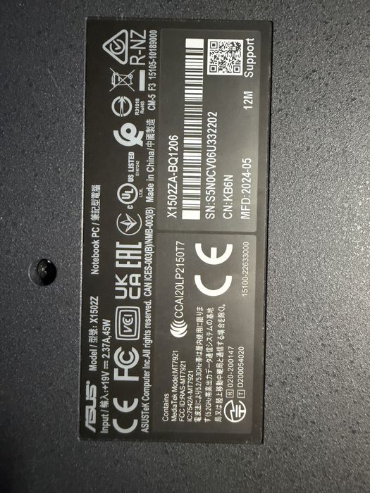 Asus Vivobook X1502ZA-BQ1206