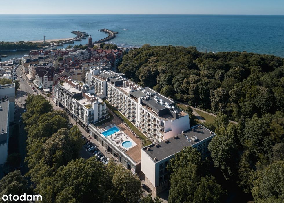 Apartament Nadmorskie Tarasy–Kołobrzeg, Baseny, Spa ,Miejsce Postojowe