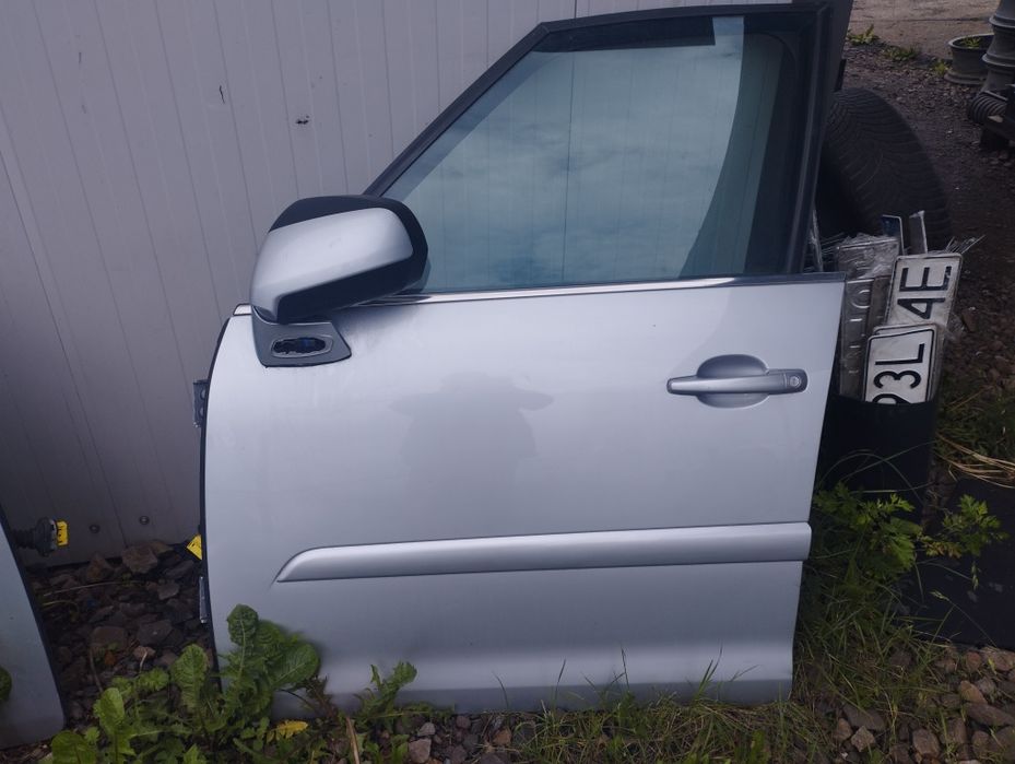 Citroen C4 Picasso drzwi SREBRNE przód tył lewe prawe