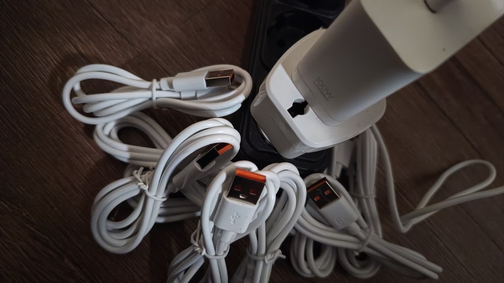 Кабель зарядки type-c 1м 6a 100w max • usb-c supervooc • ультрабыстрая