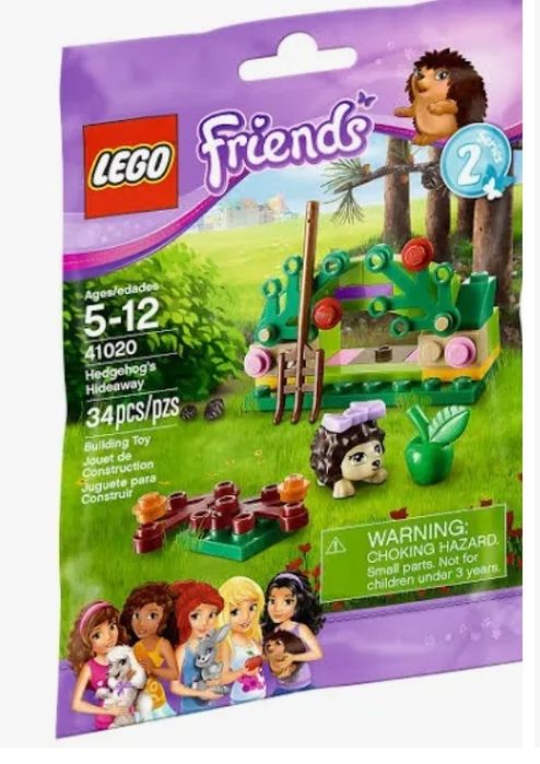 Lego Friends 41020 Kryjówka Jeża - Nowe