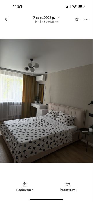 !світло є постійно!Двокімнатна квартира на будь який термін від 2х діб