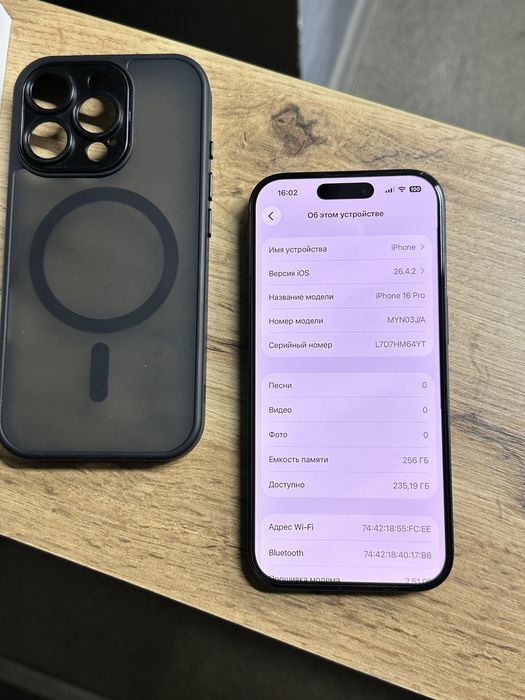Iphone 16pro 256gb Black Titanium