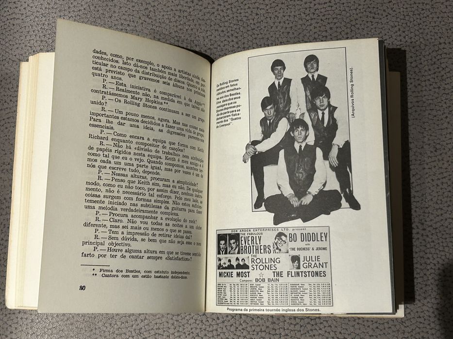 Livro “The Rolling Stones” por Philippe Bas-Rabérin
