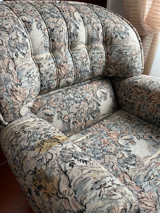 Conjunto de 2 sofás individuais