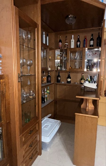 Mini bar de canto