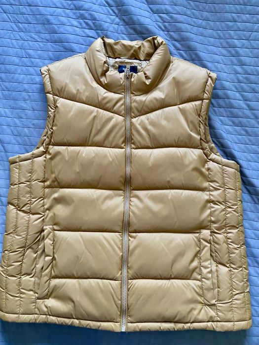 Bezrekawnik kamizelka outdoor kolor bezowy/ brazowy cedar wood state