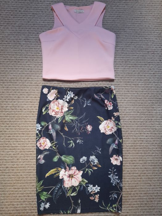 Komplet crop top spódnica r. S/M Gossip
