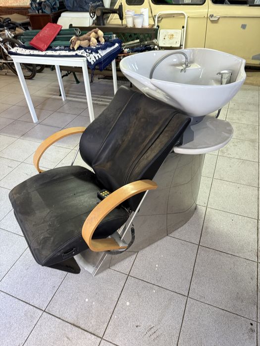 Cadeira de lavagem de cabelo mecanica com massagem