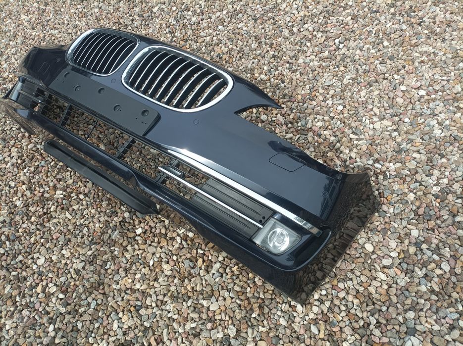 BMW F01 F02 przedni zderzak kompletny LIFT  IMPERIAL BLUE