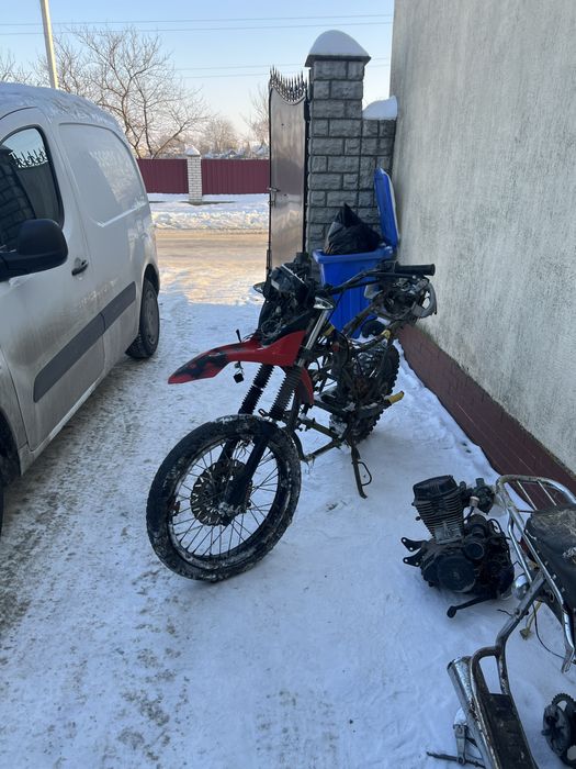 Розбір мотоцикла loncin prus 200