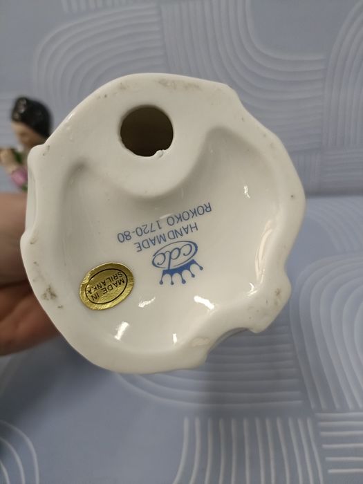 Figurki porcelanowe rokoko
