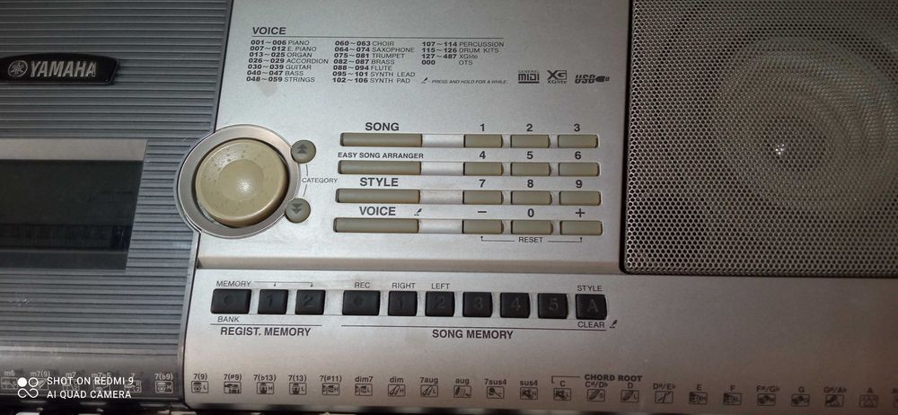 Keyboard yamaha psr 295