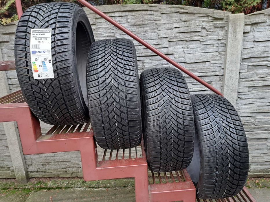 4 Opony Nowe zimowe 225/40 R18 Bridgestone Montaż i wyważenie Gratis!