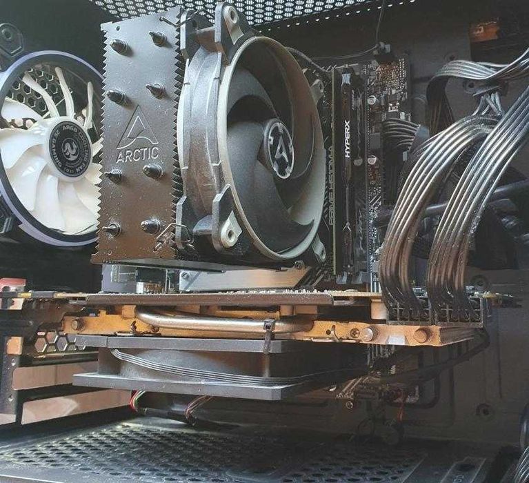 мощный игровой компьютер core i5 11400 GTX 1080TI 11GB