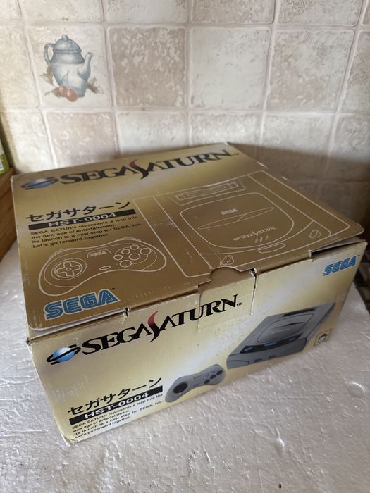 Konsola Sega Satrun - komplet w pudełku, wersja japońska ntsc-j