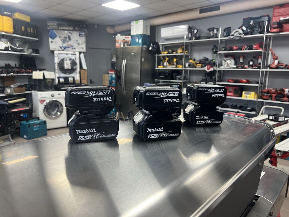 Акумуляторы makita 18V 5 AH