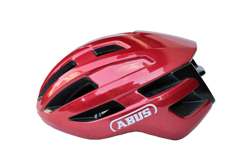 Kask rowerowy ABUS POWERDOME red blaze, L 57-61 cm