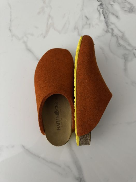 Домашні ортопедичні тапки , з натурального войлока.