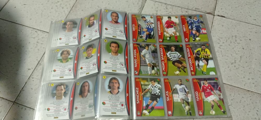 Caderneta Panini mega craques 2003 ( de cromos / cartas)