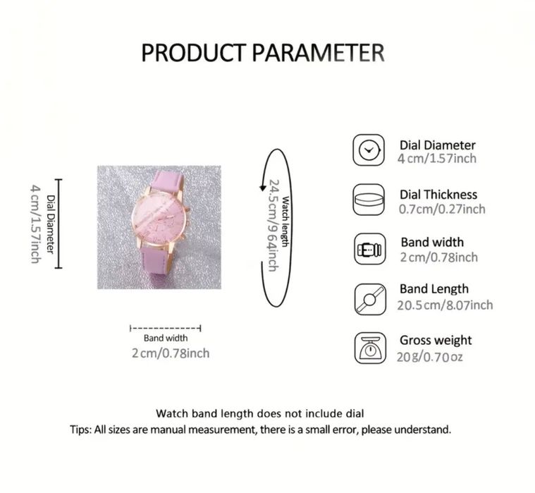 Zegarek damski Geneva elegancki na pasku różne kolory