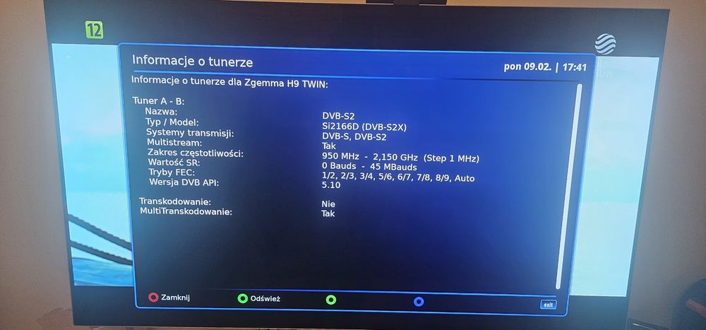 Zgemma h9 Twin Combo