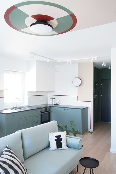 Duża kawalerka Letnica - balkon 6 piętro - widok, słoneczne