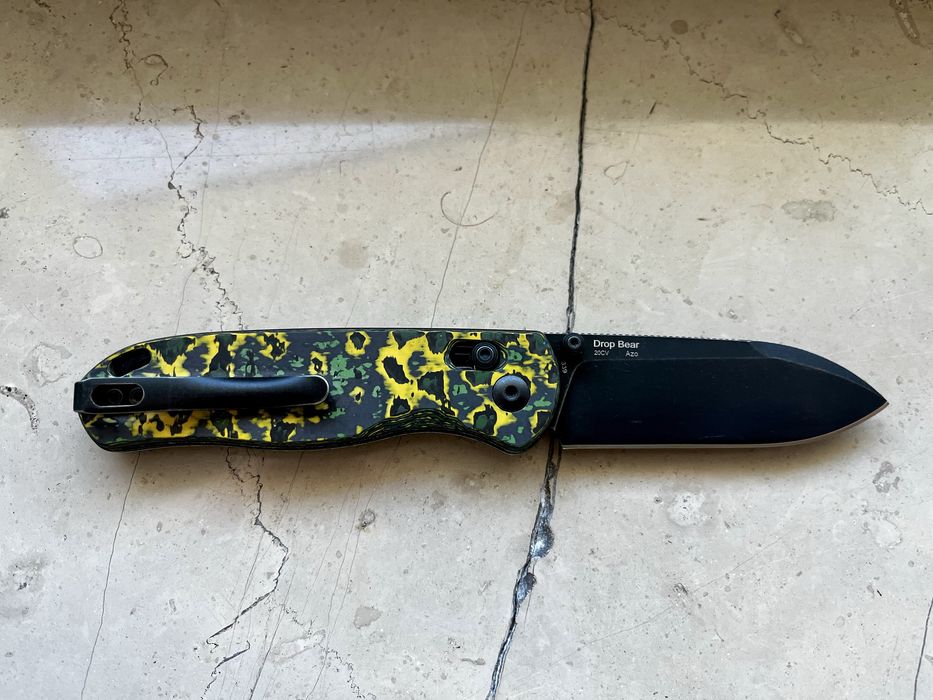 Nóż składany Kizer Drop Bear - Toxic Storm FatCarbon Ki3619A1 CPM 20CV