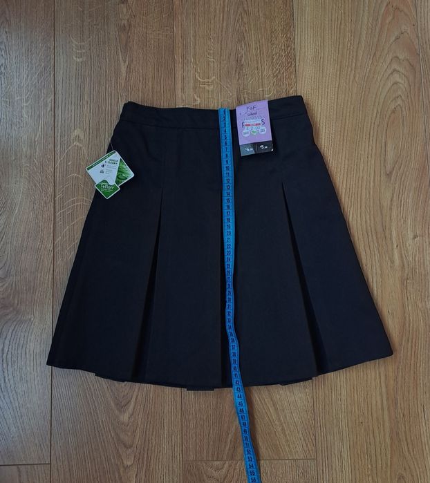 Синяя юбка в школу 128/134 см
