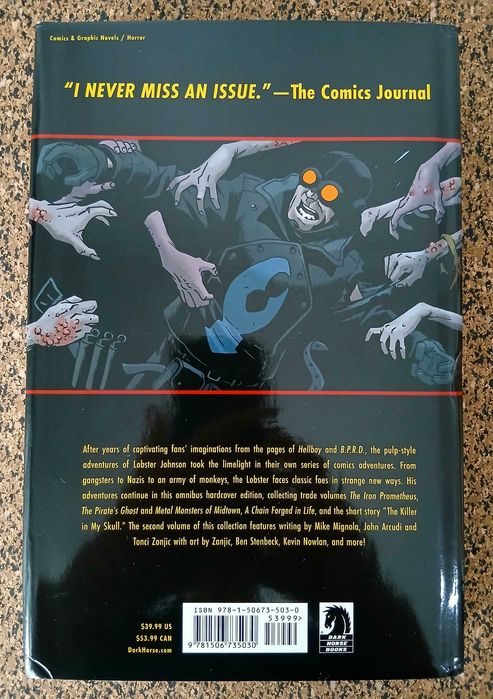 BD - Lobster Johnson Omnibus Volume 2