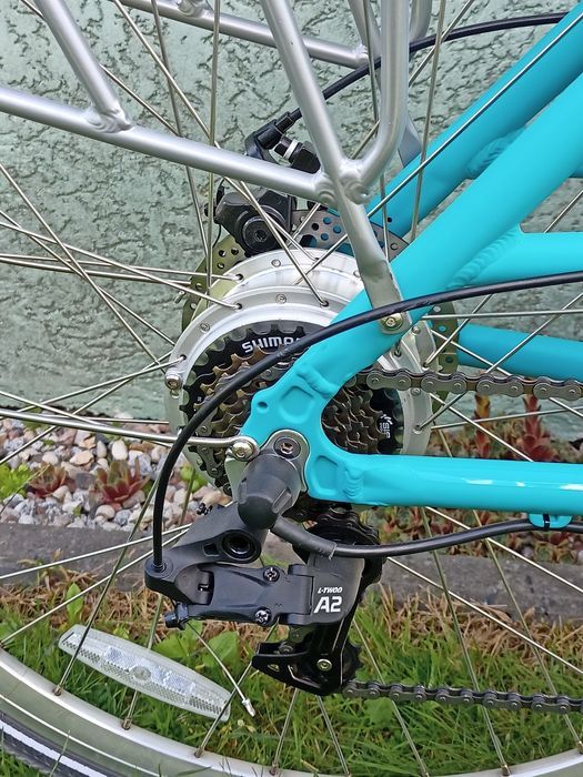 Rower elektryczny miejski / przebieg 80km