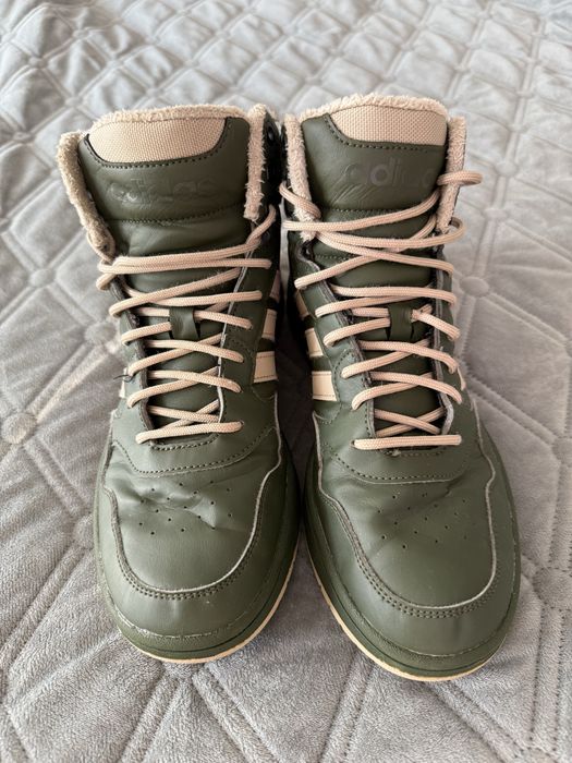 Кеди Adidas HOOPS 3.0 MID, зима, демисезон 40 р