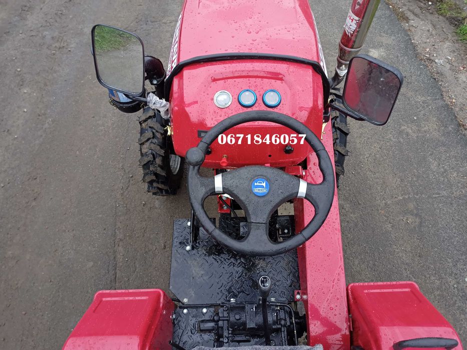 Повнопривідний мінітрактор Кентавр 244 BP/10 ВОМ Триточкова навіска